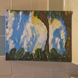 Original acrylic on wrapped canvas size 12×15 painting by Kathryn Voorhees 💙